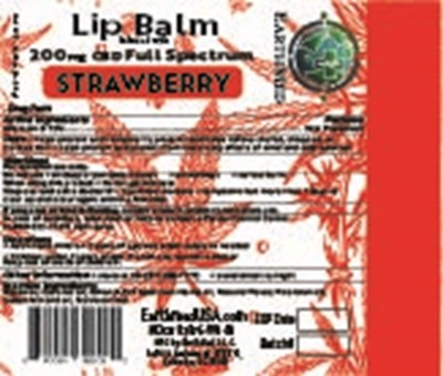 Earthmed Lip Balm Strawberry.jpg Strawberry lip balm - Earthmed Lip Balm Strawberry